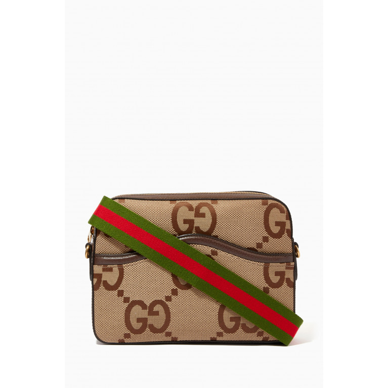 Gucci - Jumbo GG Messenger Bag in Canvas
