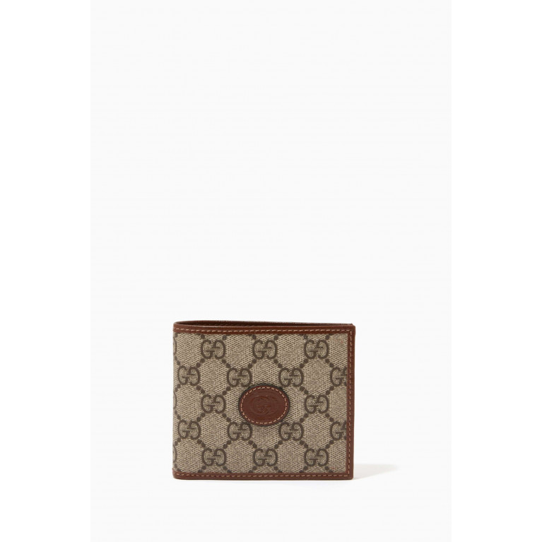 Gucci - Wallet in GG Supreme Canvas