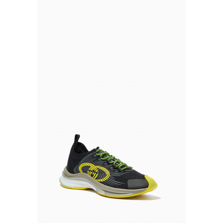 Gucci - Logo Run Sneakers in Technical Knit