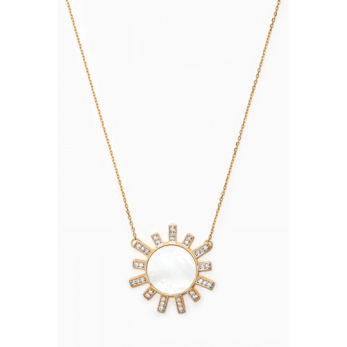 M's Gems - Arine Necklace in 18kt Yellow Gold