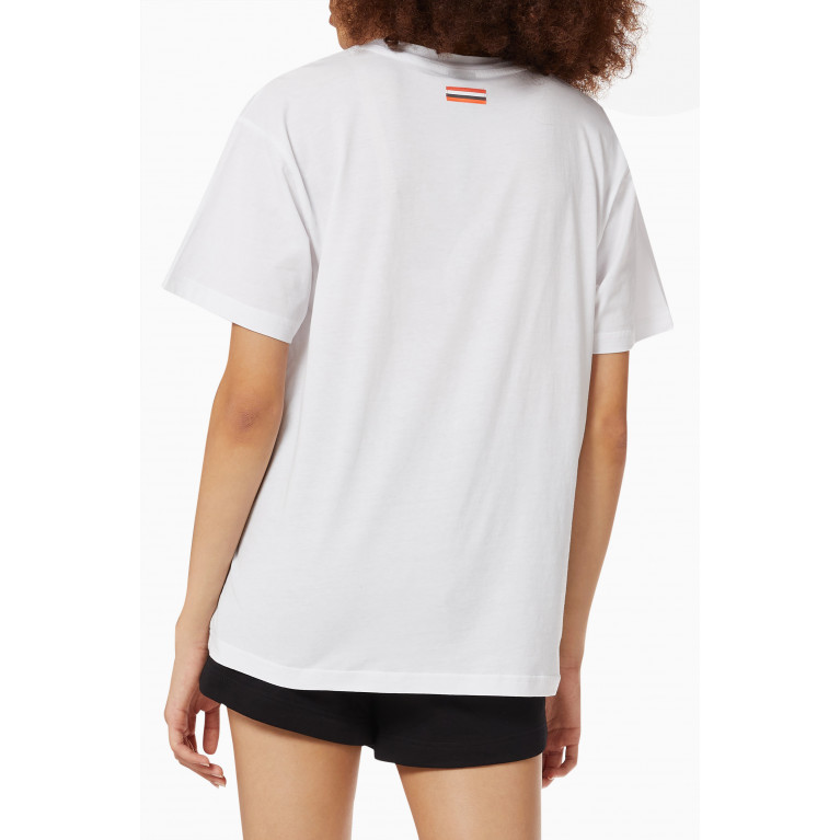 P.E. Nation - Heads Up T-shirt in Organic Cotton White