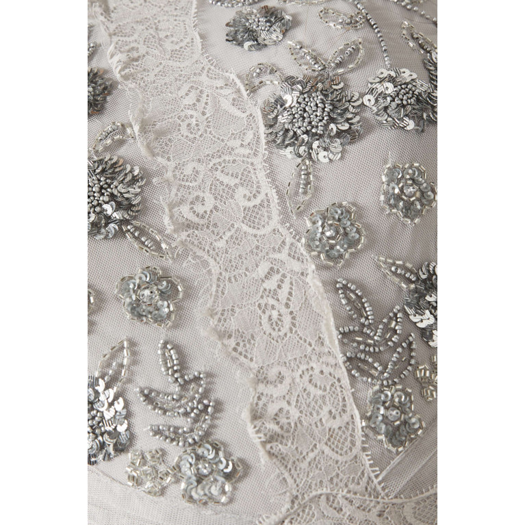 Amelia Rose - Delphinus Embellished Dress in Tulle