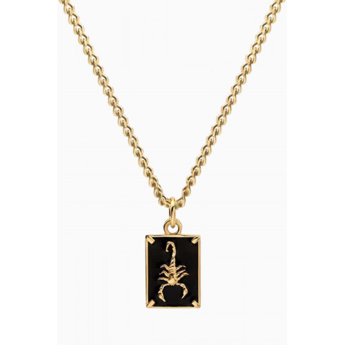 Miansai - Scorpius Pendant Necklace in 14kt Gold Vermeil