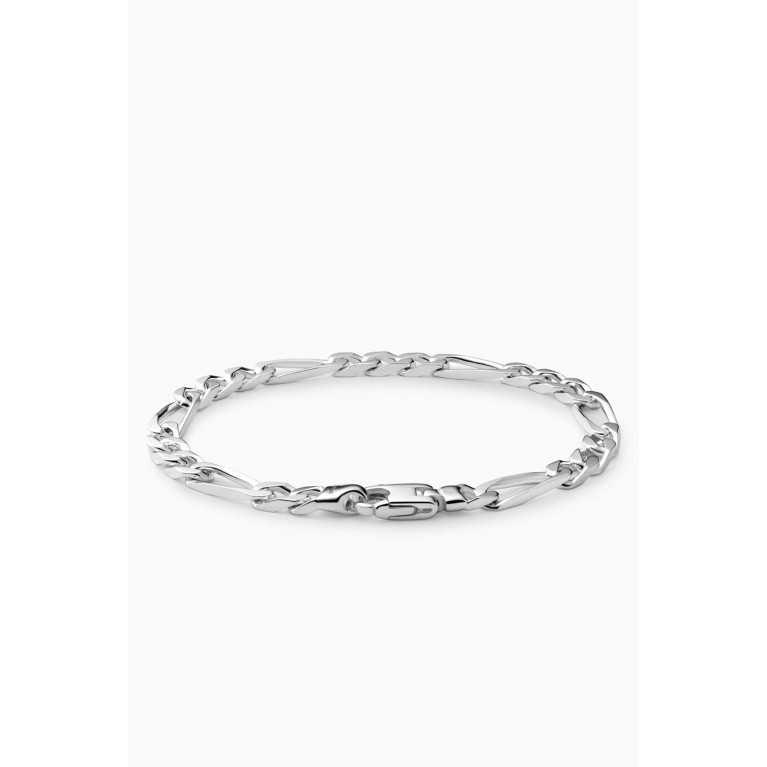 Miansai - Figaro Chain Bracelet in Sterling Silver, 5mm