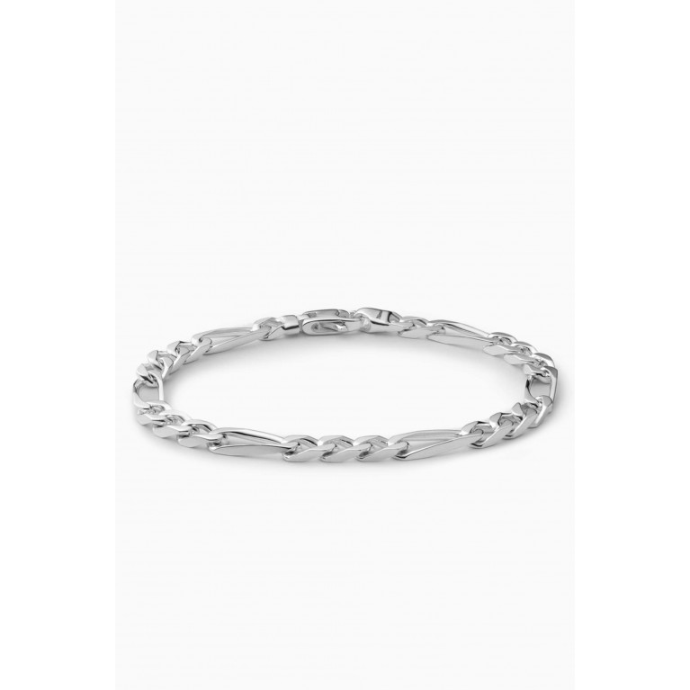 Miansai - Figaro Chain Bracelet in Sterling Silver, 5mm