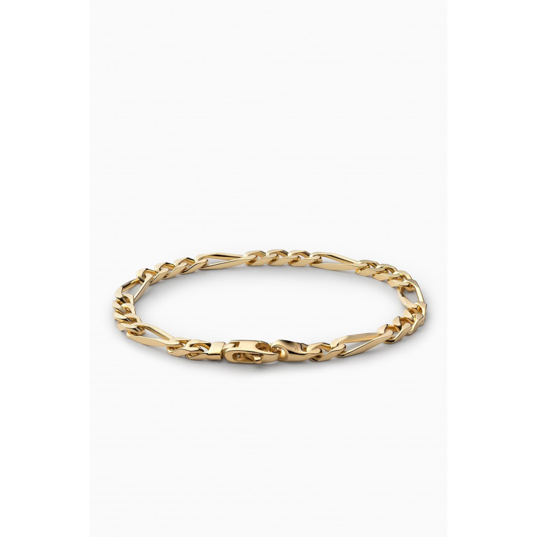 Miansai - Figaro Chain Bracelet in 14kt Gold Vermeil, 5mm