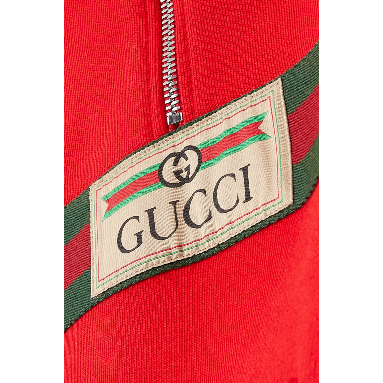 Gucci - Gucci Label Dress in Cotton