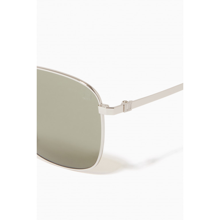 Dunhill - 58 Square Sunglasses in Metal