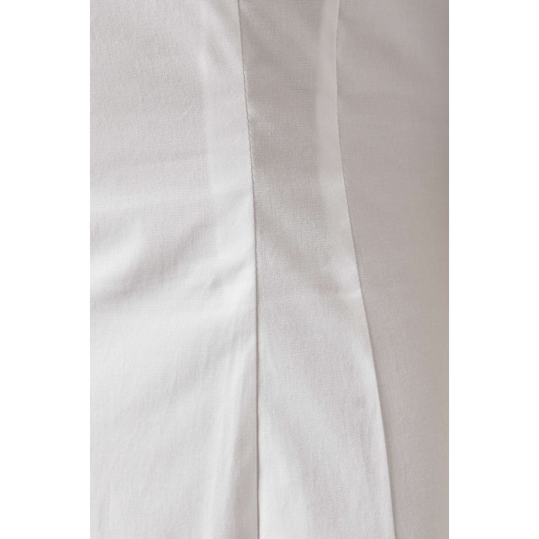 Staud - Joan Maxi Dress in Cotton White