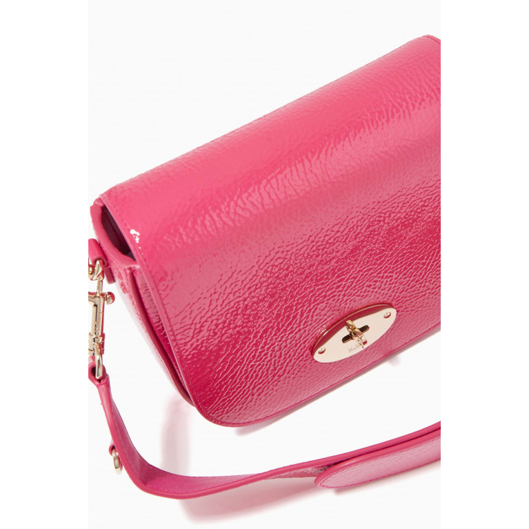 Mulberry - Small Darley Satchel Bag in Spongy Patent Leather