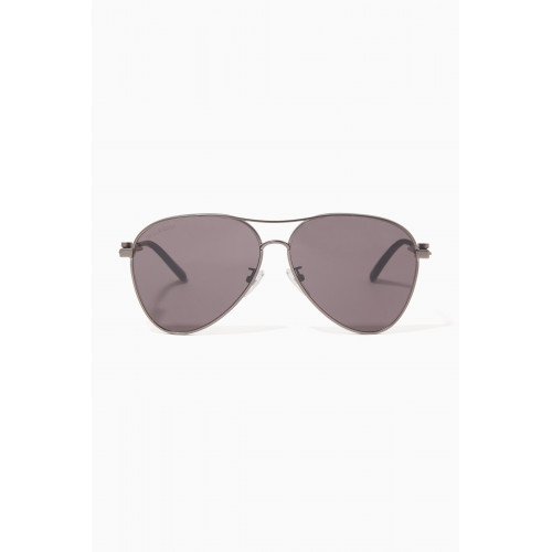 Balenciaga - Aviator Sunglasses in Metal