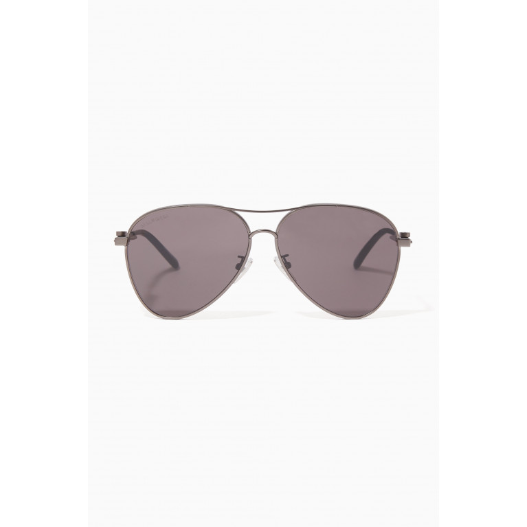 Balenciaga - Aviator Sunglasses in Metal