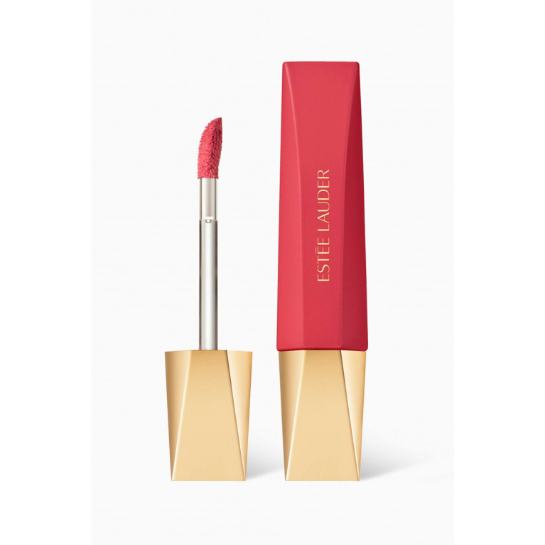 Estee Lauder - 924 Soft Hearted Pure Color Whipped Matte Liquid Lip with Moringa Butter, 9ml