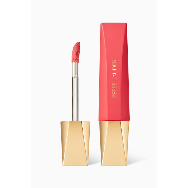 Estee Lauder - 927 Hot Fuse Pure Color Whipped Matte Liquid Lip with Moringa Butter, 9ml