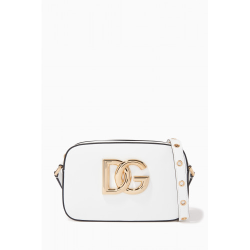 Dolce & Gabbana - 3.5 Crossbody Bag in Leather White