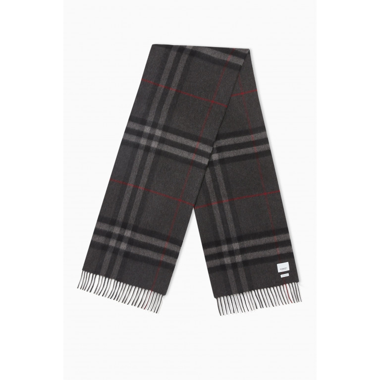 Burberry - The Classic Scarf in Vintage Check Cashmere