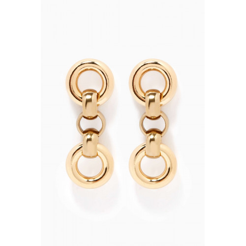 Laura Lombardi - Cinzia Drop Earrings in 14kt Gold Plating
