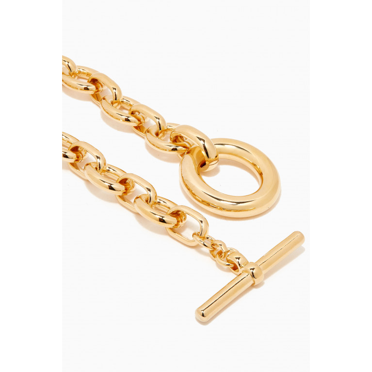 Laura Lombardi - Potrait Chain Bracelet in 14kt Gold Plating