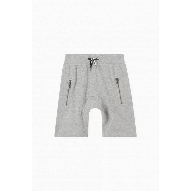 Molo - Casual Shorts in Jersey Grey