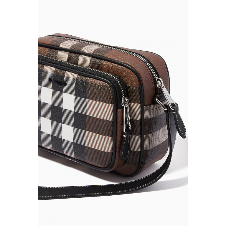 Burberry - Paddy Giant Checked Camera Bag in Canvas