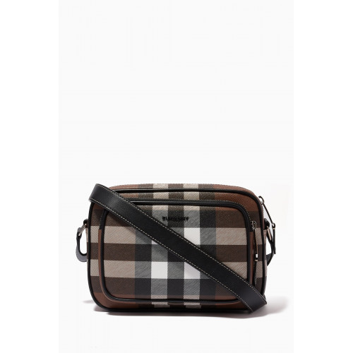 Burberry - Paddy Giant Checked Camera Bag in Canvas