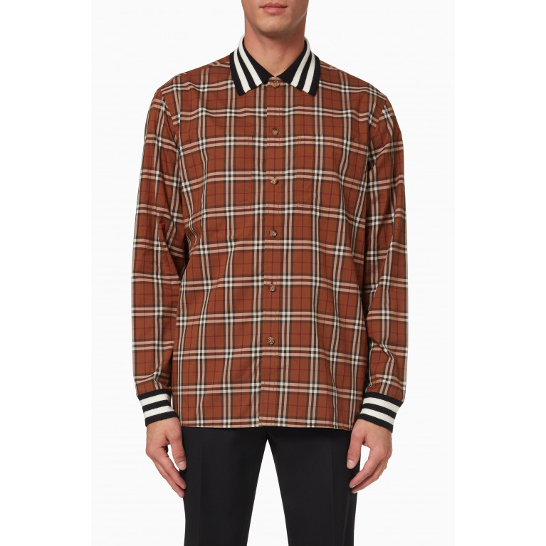 Burberry - Towner Check Shirt in Cotton