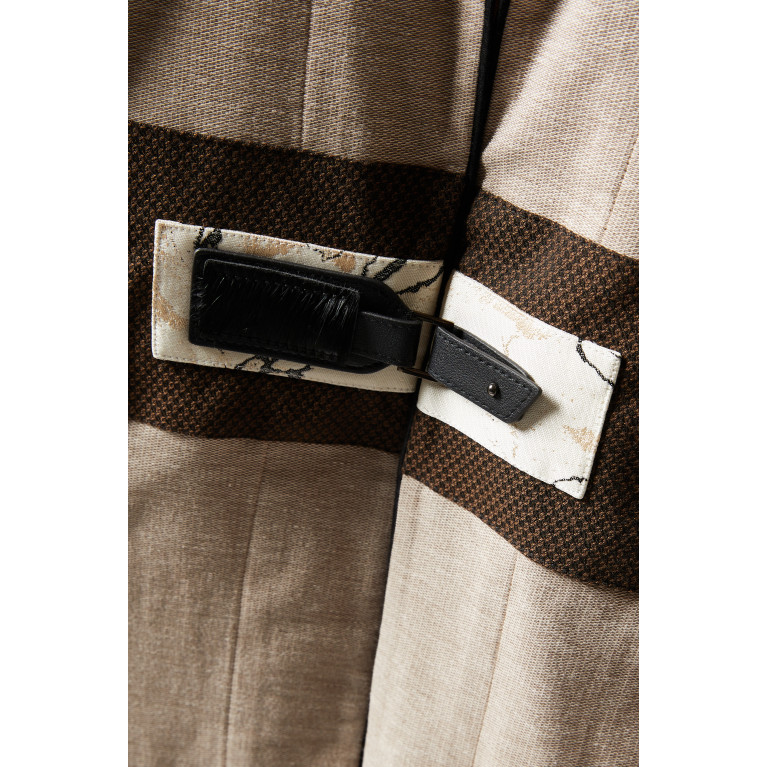 ZAH Design - Leather Belt Abaya