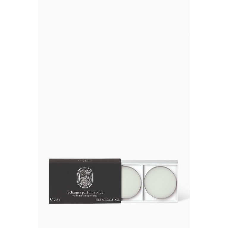 Diptyque - Eau Rose Solid Perfume Refills, Pack of 2