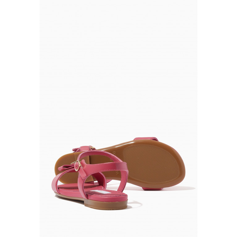 Dolce & Gabbana - Bow Sandals in leather