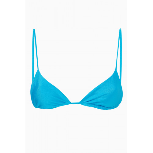 Jade Swim - Via Bikini Top Blue