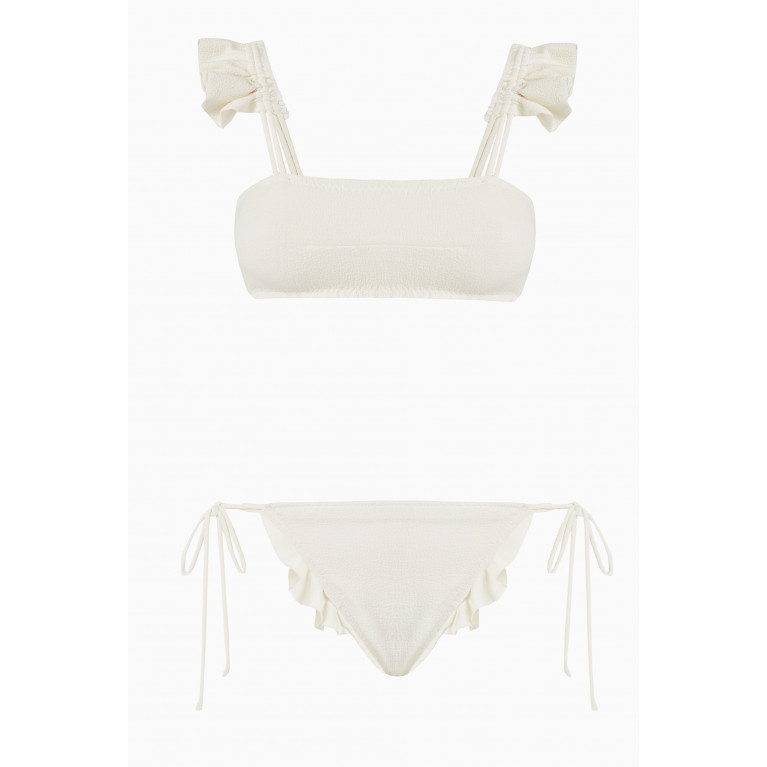 Clube Bossa - Zarbo Bikini Top White