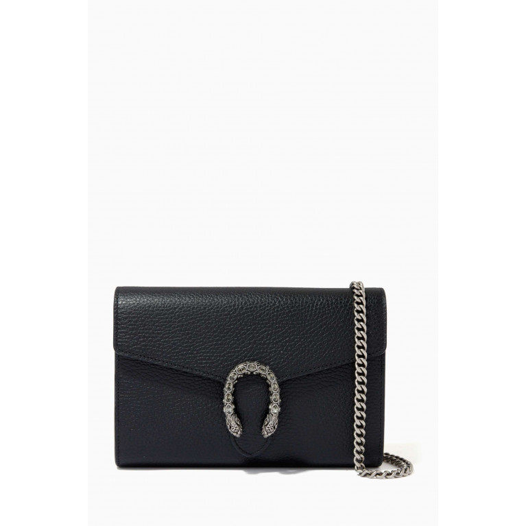 Gucci - Dionysus Mini Chain Bag in Leather