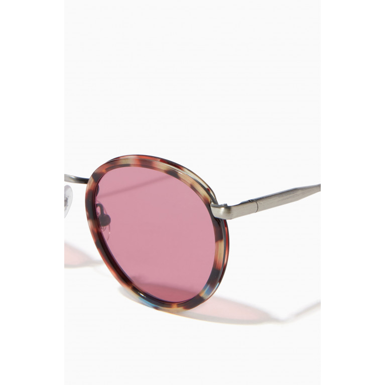 Spektre - Carlito Round Sunglasses in Acetate & Metal
