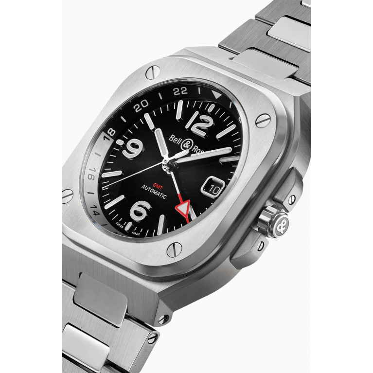 Bell & Ross - BR 05 GMT Watch in Stainless Steel