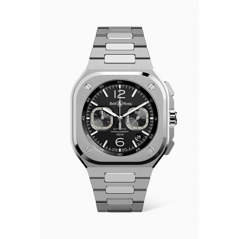 Bell & Ross - BR 05 Chrono Watch in Stainless Steel