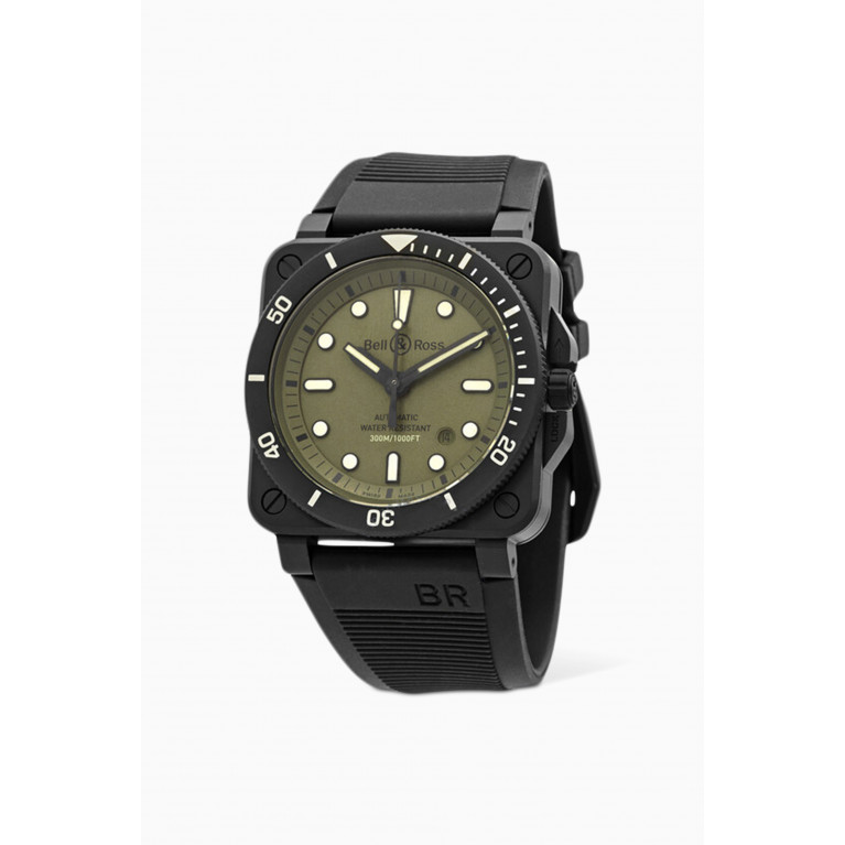 Bell & Ross - BR 03-92 Diver Military Watch in Ceramic
