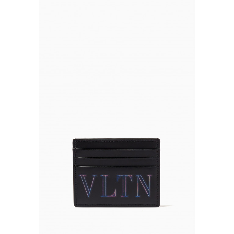 Valentino - Valentino Garavani VLTN Card Holder in Calfskin