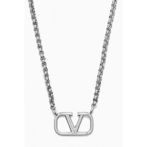 Valentino - Valentino Garavani VLOGO Necklace in Metal
