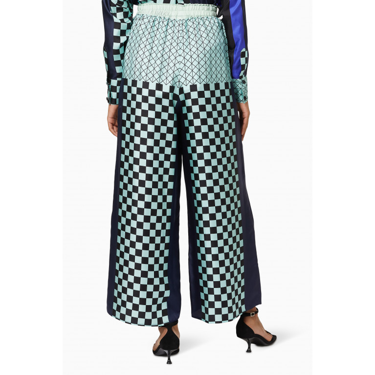 Louisa Parris - Gregory Lisbon Trousers in Silk Twill