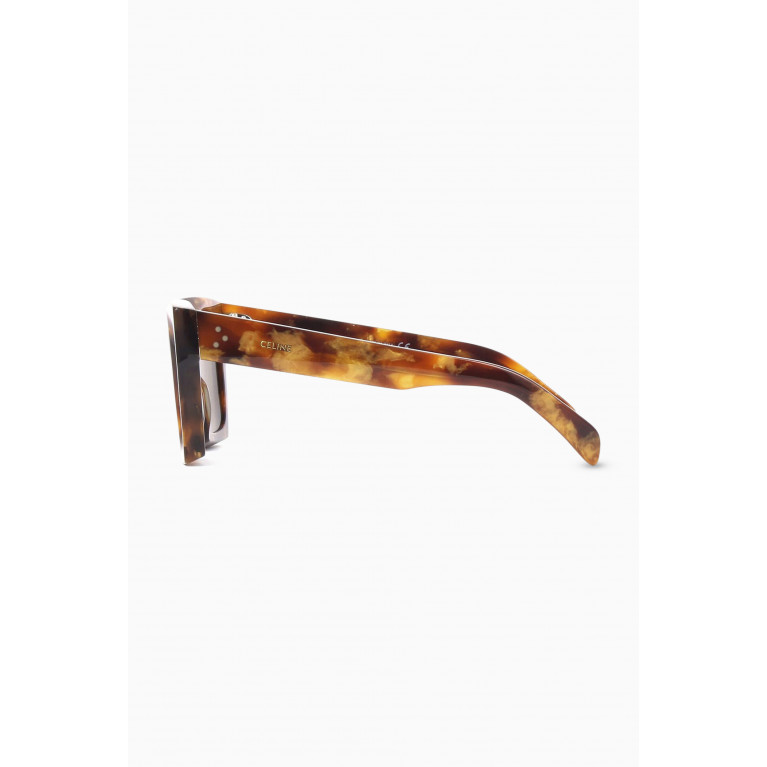 Celine - Oversized Square Sunglasses in Acetate