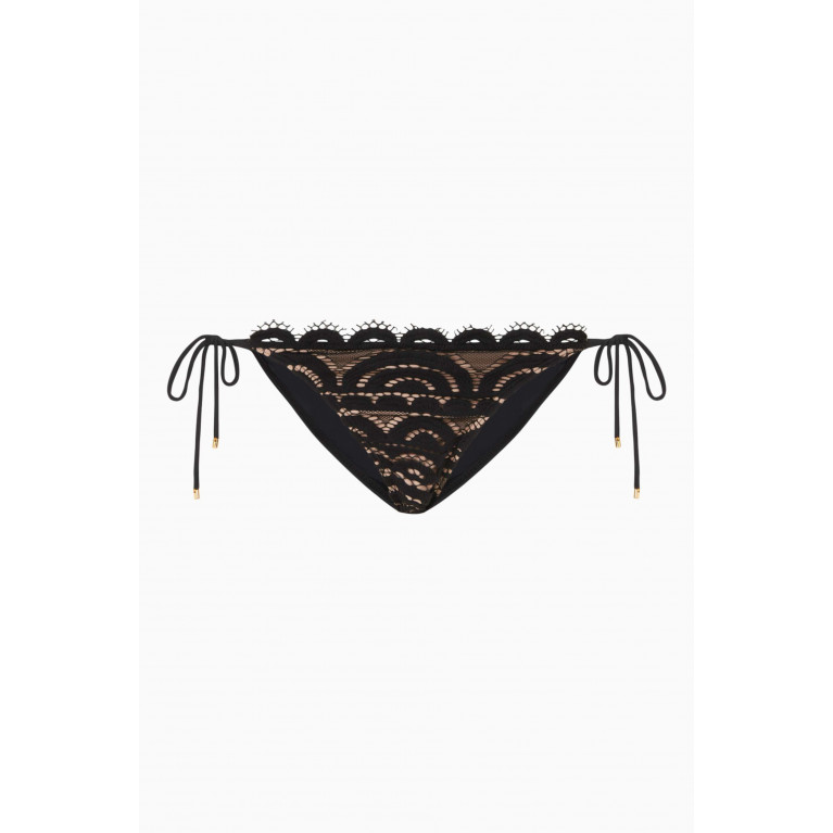 PQ Swim - Lace String Tie Bikini Bottoms