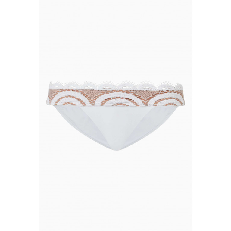 PQ Swim - Lace Banded Bikini Bottoms