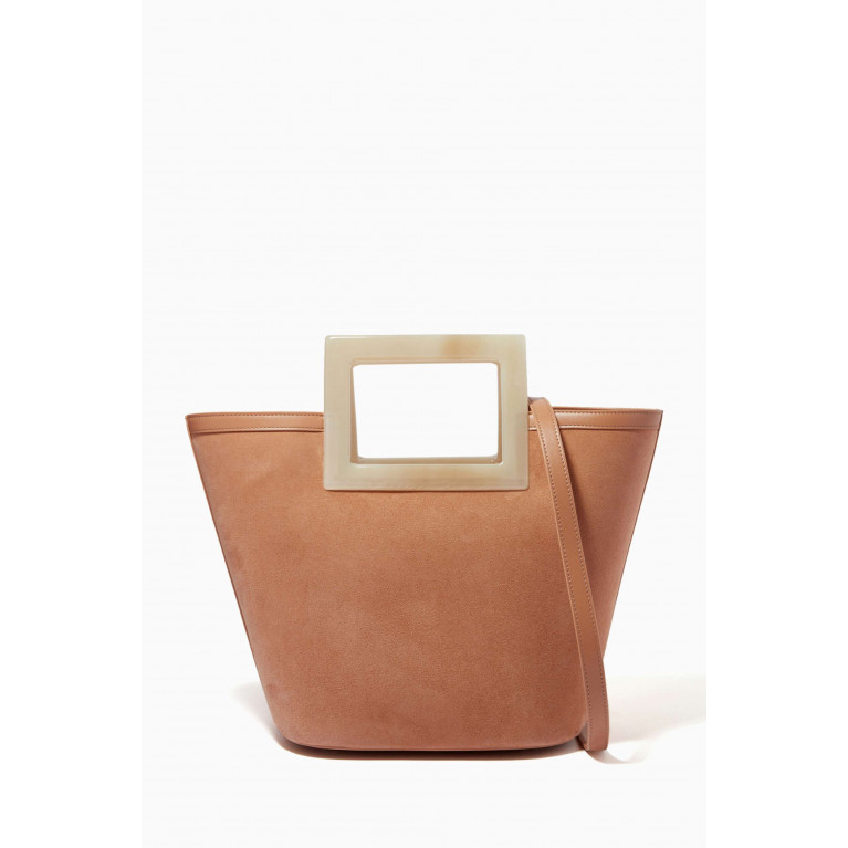 Marina Raphael - Micro Riviera Tote Bag in Suede Leather