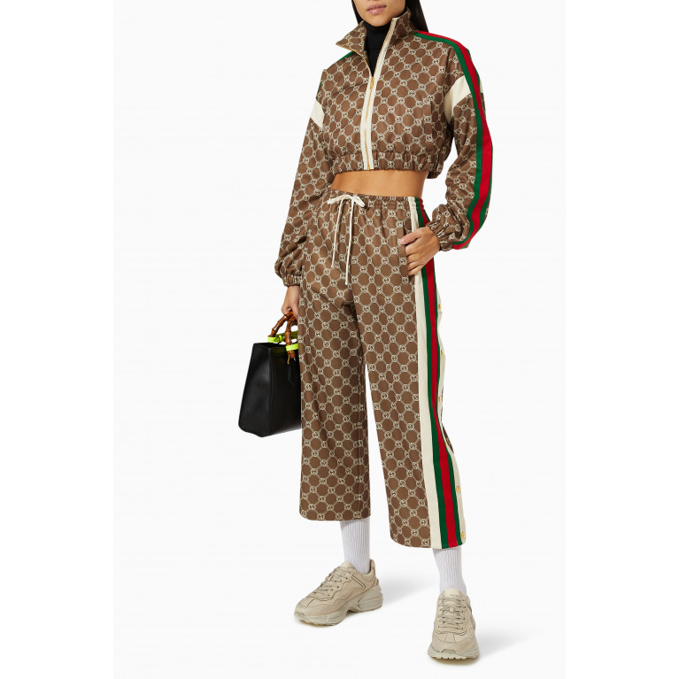 Gucci - Track Bottoms in Interlocking G Technical Jersey
