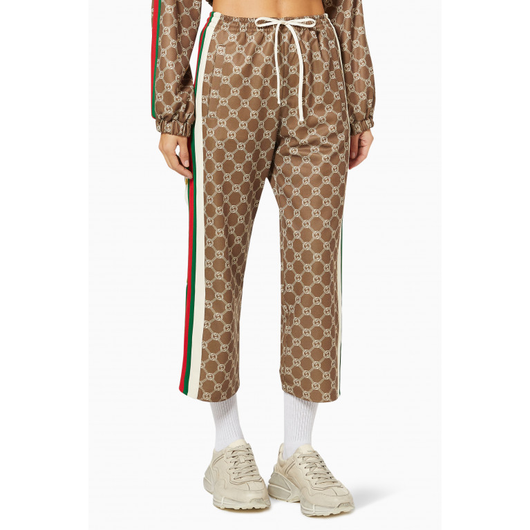 Gucci - Track Bottoms in Interlocking G Technical Jersey