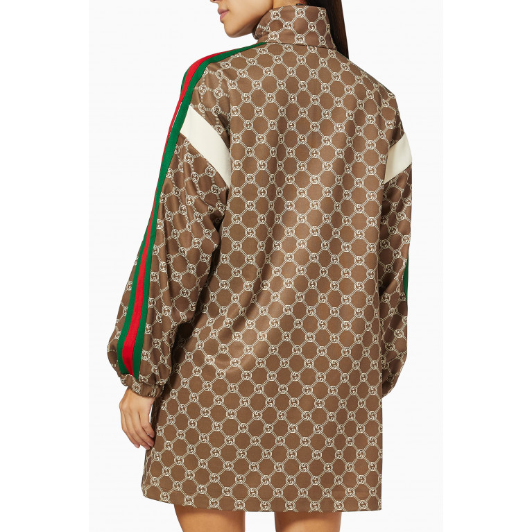 Gucci - Dress in Interlocking G Technical Jersey