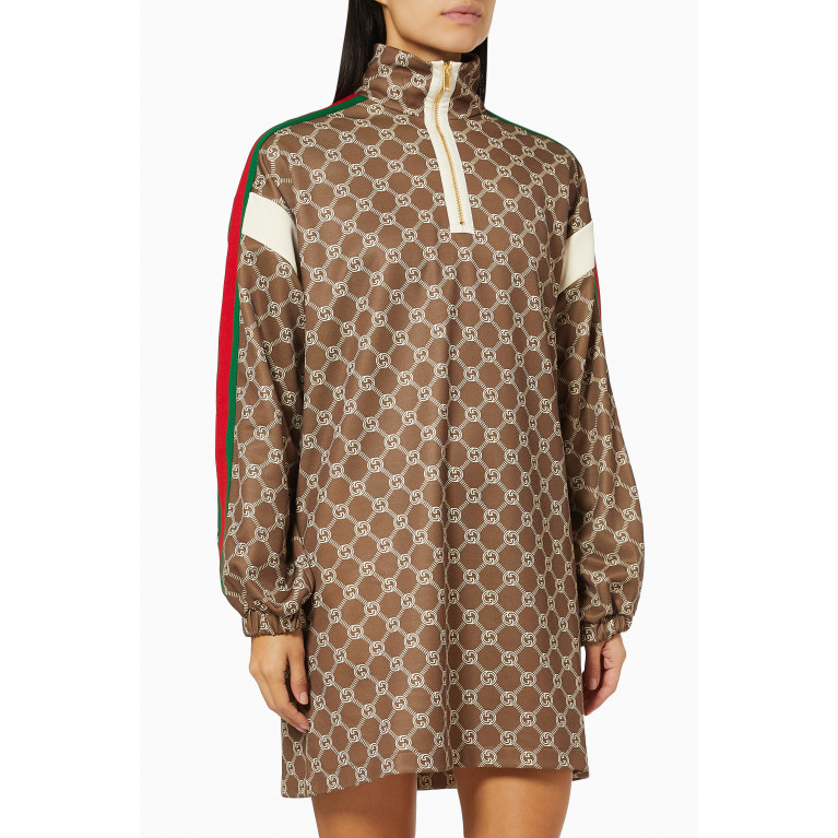 Gucci - Dress in Interlocking G Technical Jersey