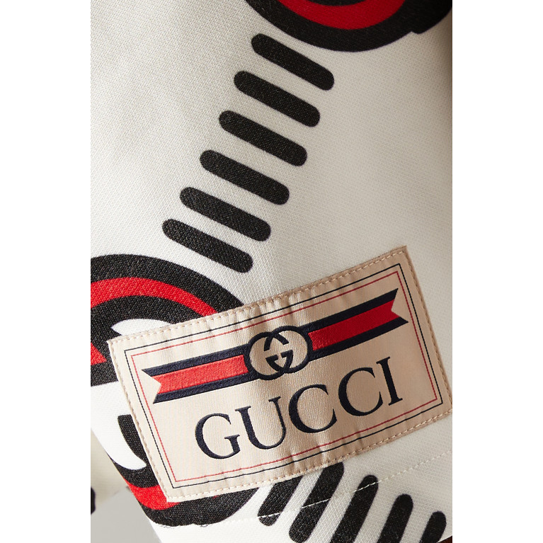 Gucci - Interlocking G Hoodie Dress in Technical Jersey
