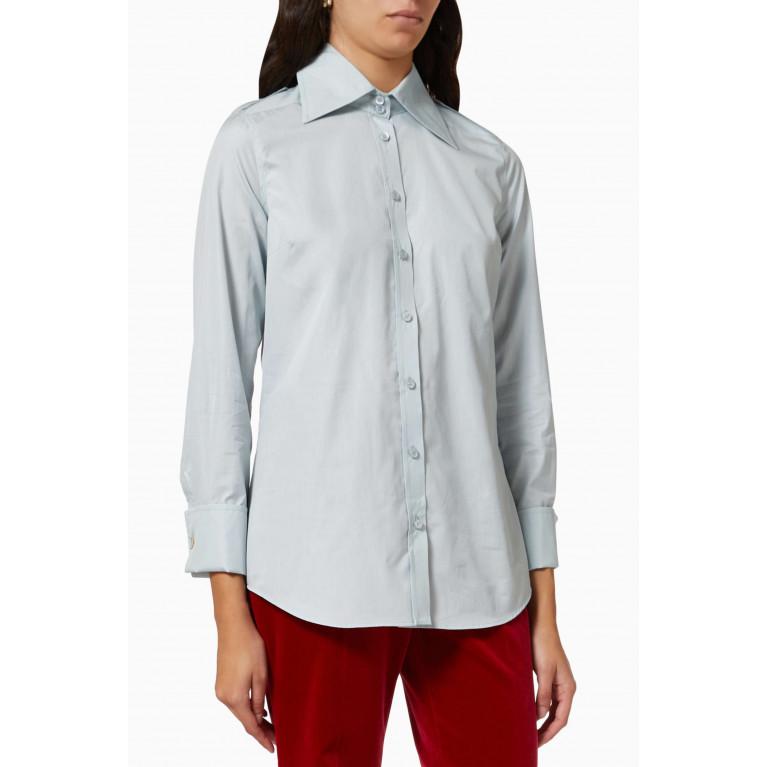 Gucci - Formal Shirt in Cotton Poplin