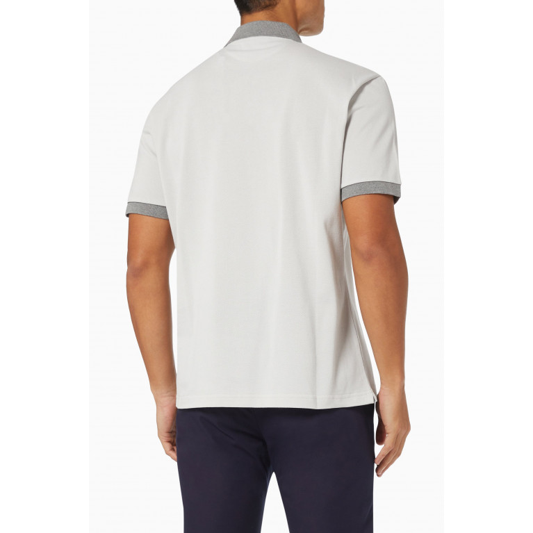 NASS - Short Sleeve Polo in Cotton Pique Neutral